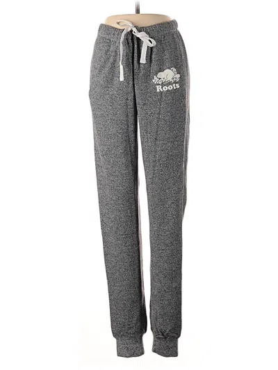 Pre-owned Roots Sweatpants In Gray