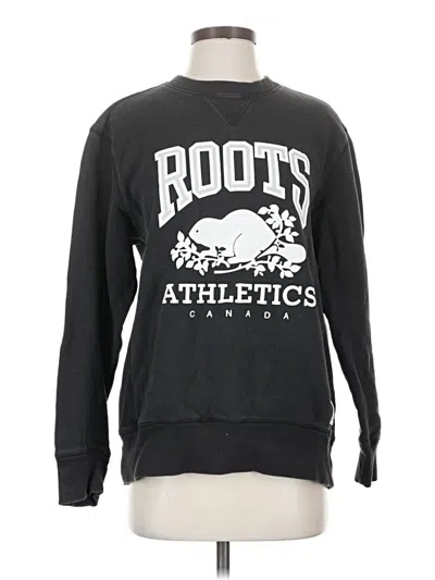 Pre-owned Roots Sweatshirt In Black