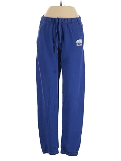 Pre-owned Roots Track Pants In Blue