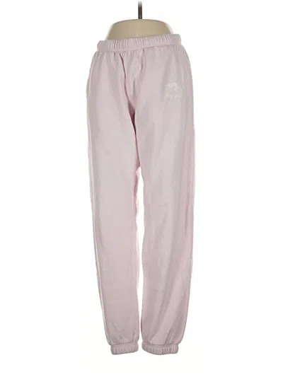 Pre-owned Roots Track Pants In Pink