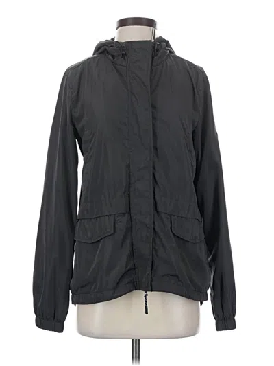 Pre-owned Roots Windbreaker Jacket In Black