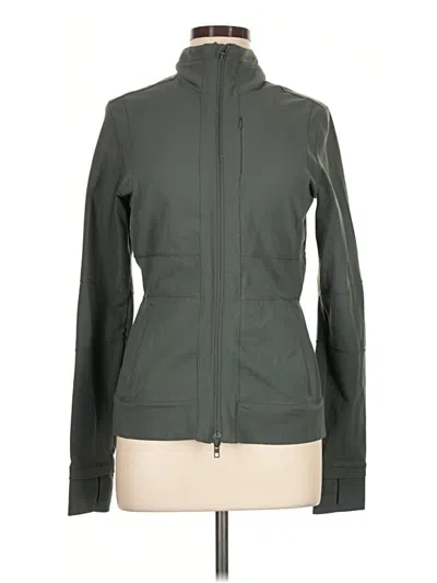 Pre-owned Roots Zip Up Hoodie In Green