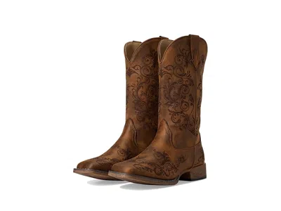 Roper Bailey Laser Cowboy In Brown