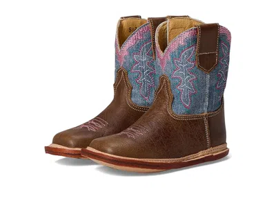 Roper Kids' Bella (infant/toddler) Girl Cowboy Boots Brown : 3 Infant M, Leather In Multi