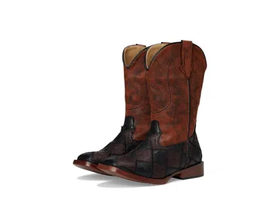 Roper Bird Blocks (big Kid) Boys Shoes Brown : 4 Big Kid M, Synthetic