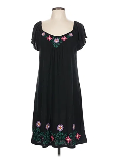 Pre-owned Roper Casual Dress In Black
