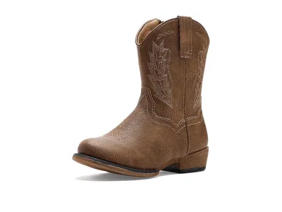 Roper Kids' Cowbaby Taylor (toddler) Girls Shoes Brown : 8 Toddler M, Leather
