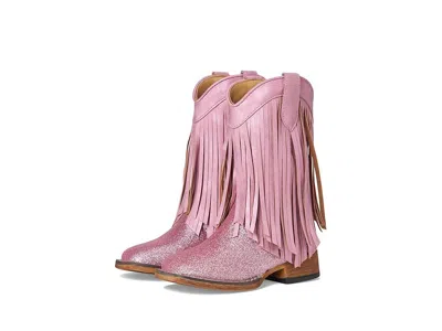 Roper Double Fringe (toddler/little Kid) Girl Cowboy Boots Pink : 9 Toddler M, Synthetic
