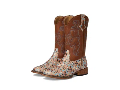 Roper Glitter Blossom (toddler/little Kid) Girl Cowboy Boots Brown : 9 Toddler M, Synthetic