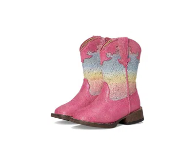 Roper Kids' Glitter Lace (toddler) Girl's Shoes Pink : 7 Toddler M, Synthetic In Multi