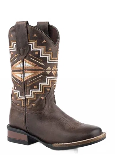 Roper Kid'ss Monterey Boot In Brown