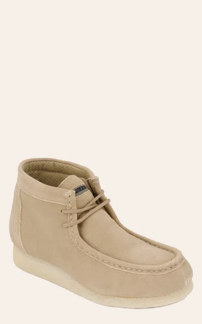 Roper Men's Light Tan Suede Desert Sticker Lace Up Casual Boots In Brown