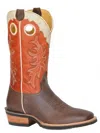 Roper Men's Roughstock Boot In Tan/orange In Multi