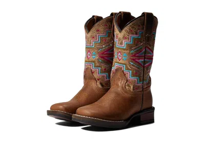 Roper Monterey Aztec (toddler/little Kid) Girl Cowboy Boots Brown 2 : 9 Toddler M, Leather