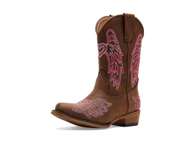 Roper Riley Wings (toddler/little Kid) Girls Shoes Brown Faux Leather : 10 Toddler M, Synthetic