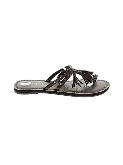Pre-owned Roper Sandals In Brown