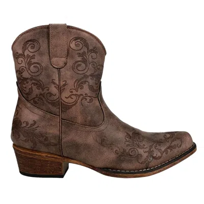 Roper Short Stuff Vintage Brown 09-021-1567-2426-br-br Women's