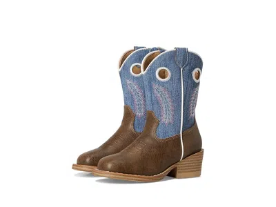 Roper Kids' Willow (toddler) Boys Shoes Brown Faux Leather Vamp : 5 Toddler M, Synthetic In Multi