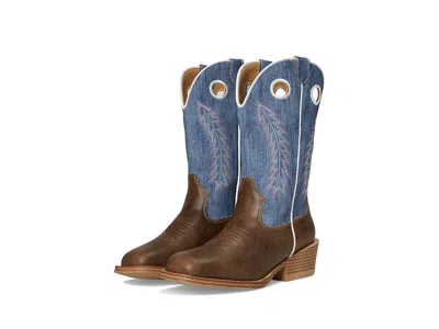 Roper Willow (toddler/little Kid) Boys Shoes Brown Faux Leather Vamp : 10 Toddler M, Synthetic