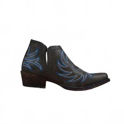Roper Women's Ava Snip Toe Booties In Brown In Black