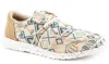 Roper Women's Hang Loose Casual Shoe In Tan/multi In Multi