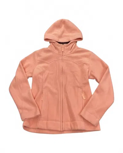 Roper Women's Long Sleeves Zip Jacket In Peach In Pink