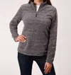 Roper Women's Melange Pullover Jacket In Heather_charcoal In Brown