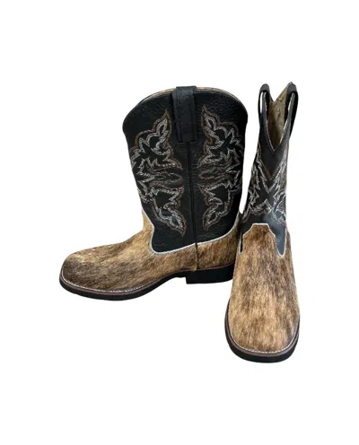 Roper Women's On Hide Boot In Dark Hair In Brown