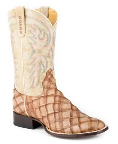 Roper Women's Pretty Real Boots In Sand White In Brown