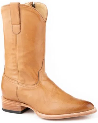 Pre-owned Roper Women's Sunday Western Boot - Medium Toe - 12-021-6211-1465 Br In Brown