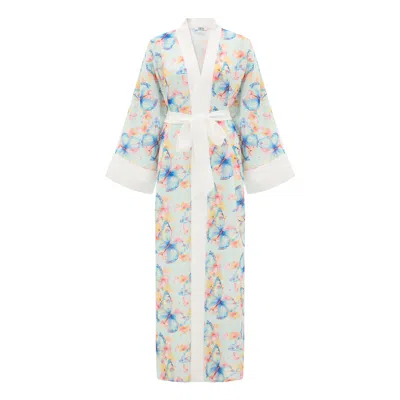 Roqaia Fashion House Women's Butterfly Whispers Kimono