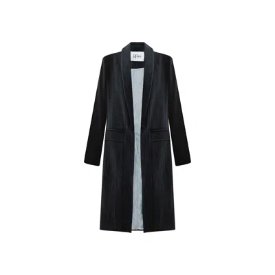Roqaia Fashion House Women's Midnight Grey  Blazer