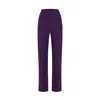 Roqaia Fashion House Women's Pink / Purple Aves Trouser In Pink/purple