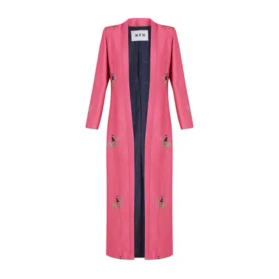 Roqaia Fashion House Women's Pink / Purple Dara Pink Jacket In Pink/purple