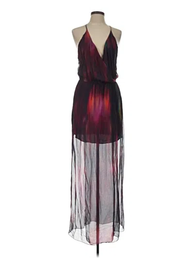 Pre-owned Rory Beca Cocktail Dress In Burgundy