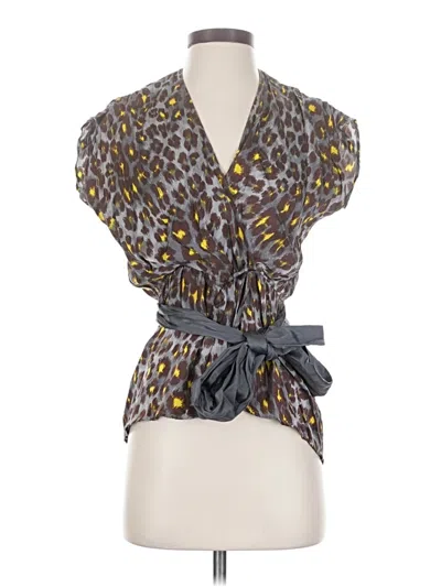 Pre-owned Rory Beca Kimono In Gray