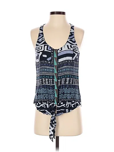 Pre-owned Rory Beca Sleeveless Blouse In Blue