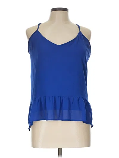 Pre-owned Rory Beca Sleeveless Blouse In Blue