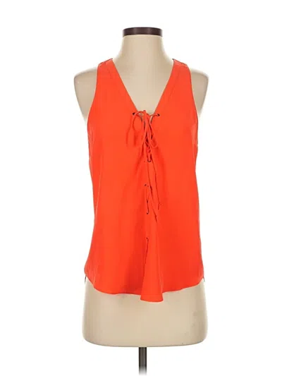 Pre-owned Rory Beca Sleeveless Blouse In Orange