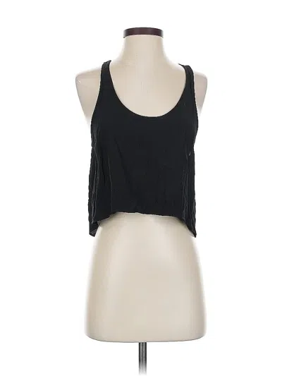 Pre-owned Rory Beca Sleeveless Top Black Halter Neckline Tops