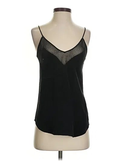 Pre-owned Rory Beca Sleeveless Top Black Sweetheart Neckline Tops