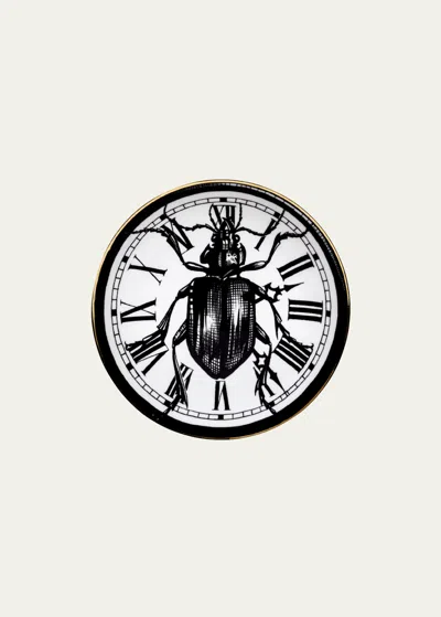 Rory Dobner Beetle Clock Salad Dessert Plate