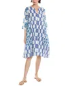 Ro's Garden Bhopali Midi Dress In Blue