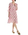 Ro's Garden Bhopali Midi Dress In Pink