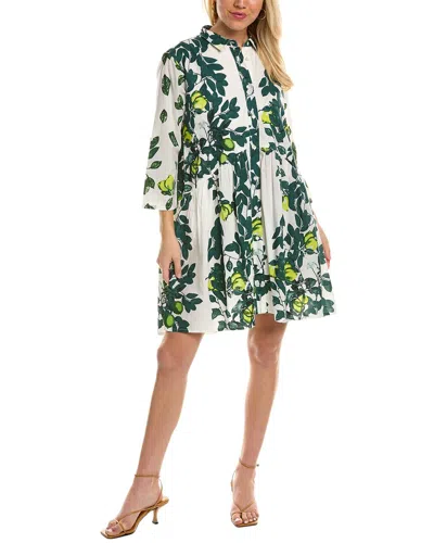 Ro's Garden Ros Garden Cadaques Short Dress In Green