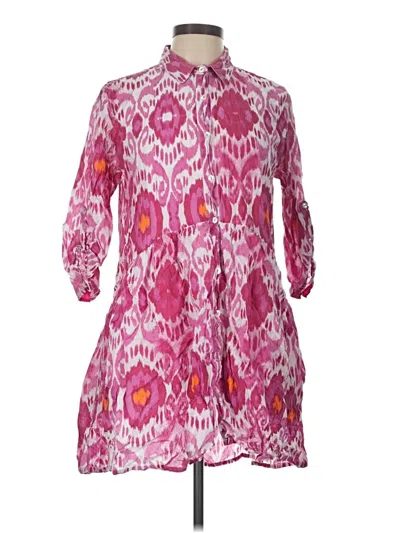 Pre-owned Ro's Garden Casual Dress In Pink