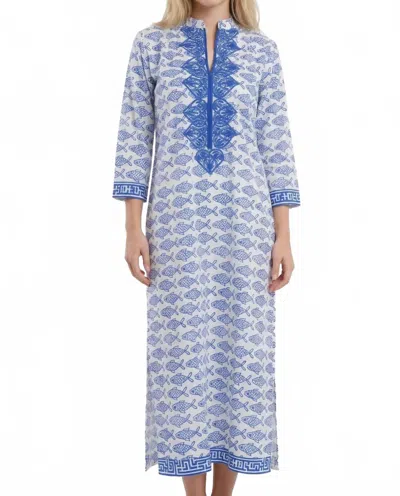 Ro's Garden Clorinda Kurta Dress In Blue Coi In Multi