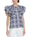 Ro's Garden Denver Top In Blue