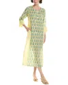 Ro's Garden Diana Long Kurta In Yellow