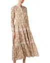 Ro's Garden Diwali Maxi Dress In Brown